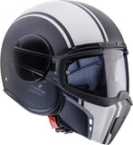 CABERG-CASCO GHOST LEGEND MATT BLACK/WHITE