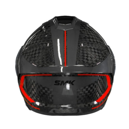 SMK TITAN CARBON DECORADO GL263 Moto Integral Capacete