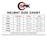 SMK GTJ TOURER DECORADO MOTO ABERTO CAPACETE BRILLO (GL515)