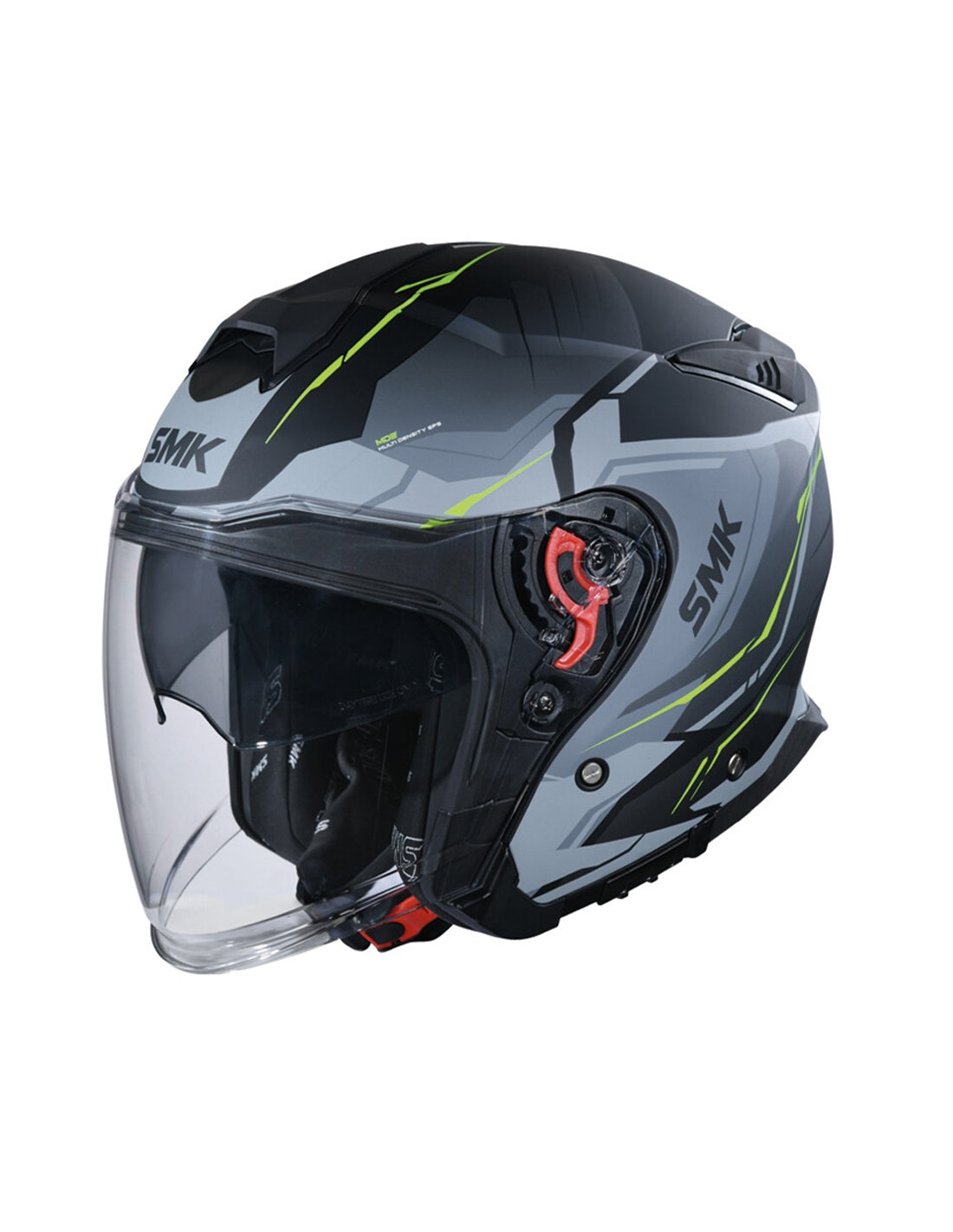 SMK GTJ ESCAPE DECORADO Moto Aberto Capacete MA264 Mate