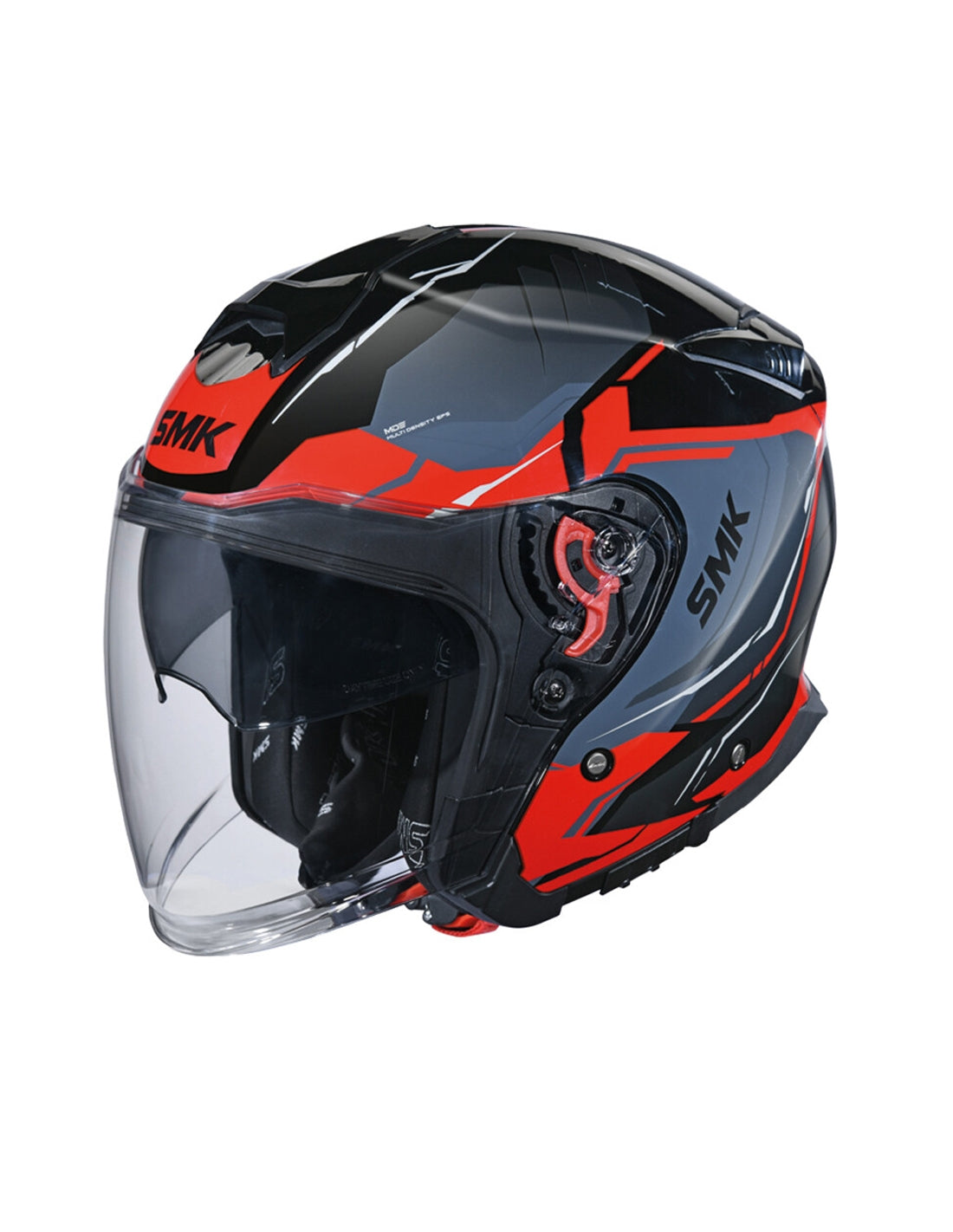 SMK GTJ ESCAPE DECORADO MOTO ABERTO CAPACETE BRILLO (GL236)