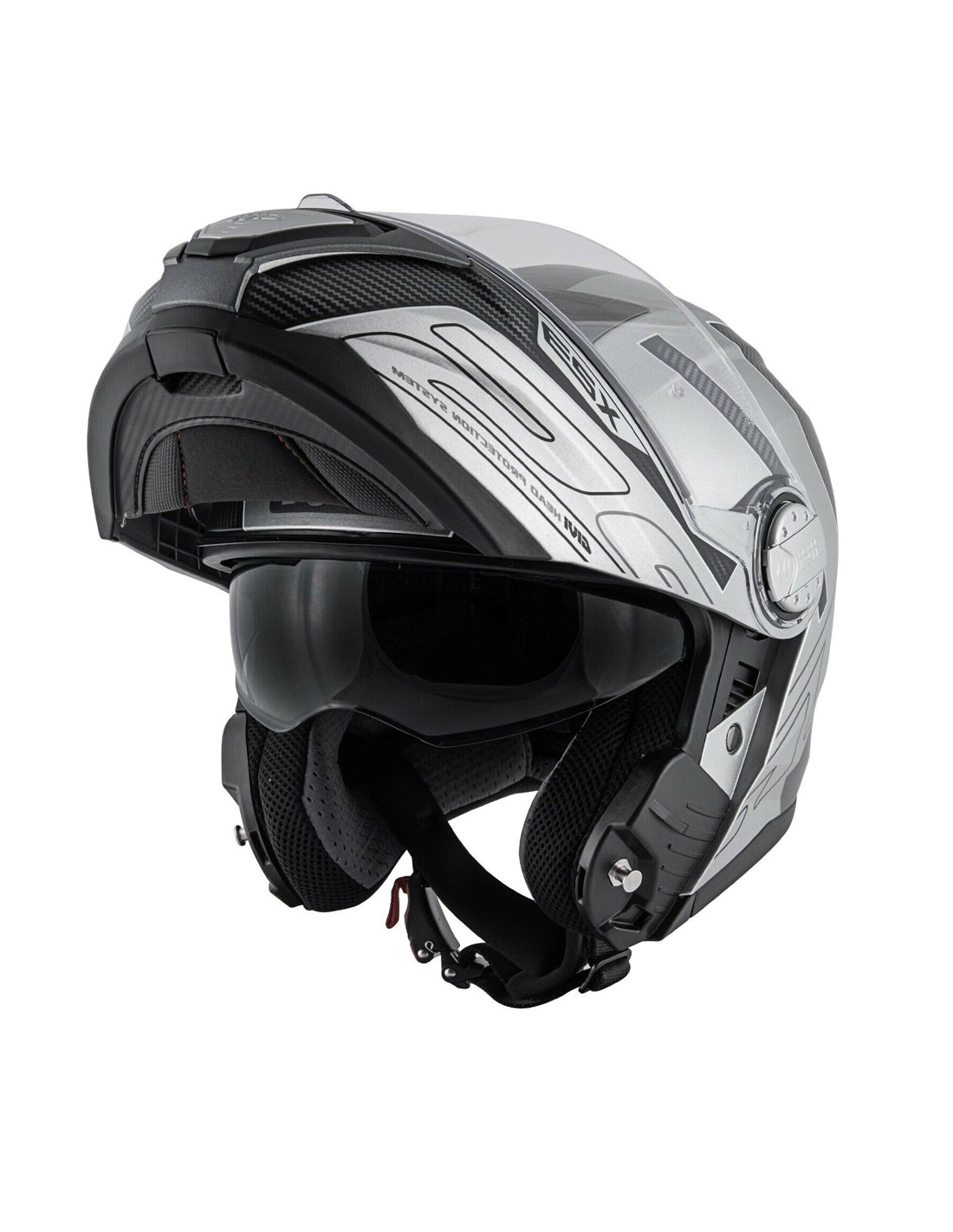 GIVI CASCO MOD X23/SYDNEY C/PL.D/VIPER NEGRO-MT/PLATA – 1 – Maximomoto PT