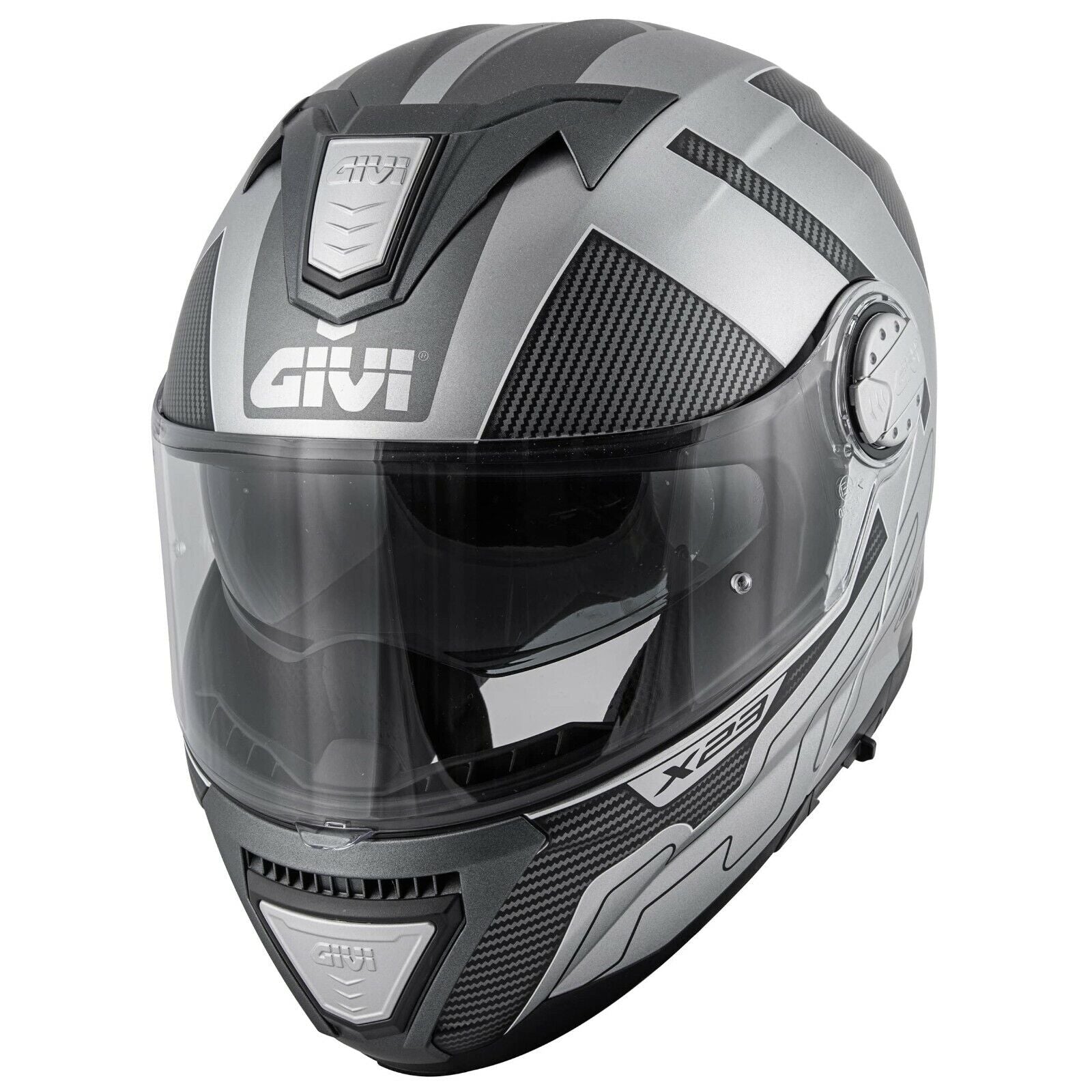 GIVI CASCO MOD X23/SYDNEY C/PL.D/VIPER NEGRO-MT/PLATA – 3 – Maximomoto PT