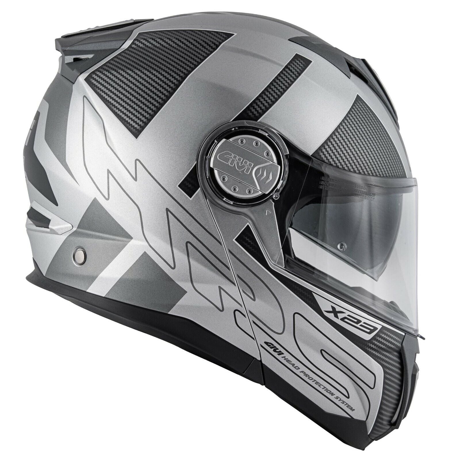 GIVI CASCO MOD X23/SYDNEY C/PL.D/VIPER NEGRO-MT/PLATA – 5 – Maximomoto PT
