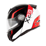 GIVI CASCO MOD X23/SYDNEY C/PL.D/VIPER ROJO/NEGRO