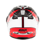 GIVI CASCO MOD X23/SYDNEY C/PL.D/VIPER ROJO/NEGRO