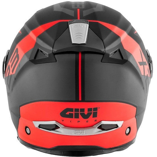 GIVI CASCO MOD X23/SYDNEY C/PL.D/VIPER NEGRO-MT/NARANJA – 5 – Maximomoto PT
