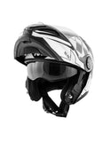GIVI CASCO MOD X23/SYDNEY C/PL.D/ECLIPSE NEGRO-MT/BLANCO