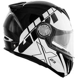 GIVI CASCO MOD X23/SYDNEY C/PL.D/ECLIPSE NEGRO-MT/BLANCO