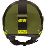 GIVI 10.7 MINI-J.D CAMOUPLANOE Moto Jet Capacetes Negro Amarelo