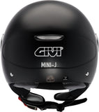 GIVI 10.7 MINI-J.D CONCEPT Moto Jet Capacetes Preto Grey