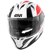 GIVI CASCO FULL 506/STOCCARDA.D/PERSEUS ROJO/NEGRO