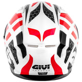 GIVI CASCO FULL 506/STOCCARDA.D/PERSEUS ROJO/NEGRO