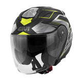 GIVI - CASCO JET X25 TRACE NEGRO TITANIO YELLOW