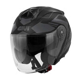 GIVI - CASCO JET X25 TRACE BLACK TITANIUM – Maximomoto PT