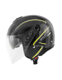 GIVI 20.9 FIBER JET VLDGLIESE Moto Jet Capacetes Preto