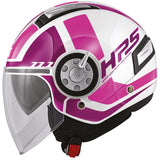 GIVI CASCO JET 124/FUTURE.D/BIG-LADY BLANCO/ROSA