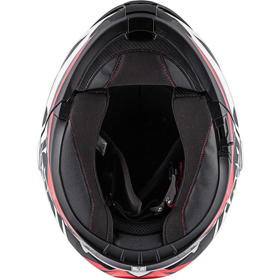 GIVI X. 23 SYDNEY POINTED Modular Motorcycle Helmet White Red Black – 3 – Maximomoto PT