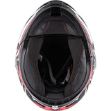 GIVI X.23 SYDNEY POINTED Moto Modular Capacete Branco Vermelho Preto
