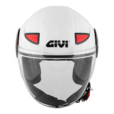GIVI J.05 VLD Moto Junior Integral Capacetes Branco Sólido