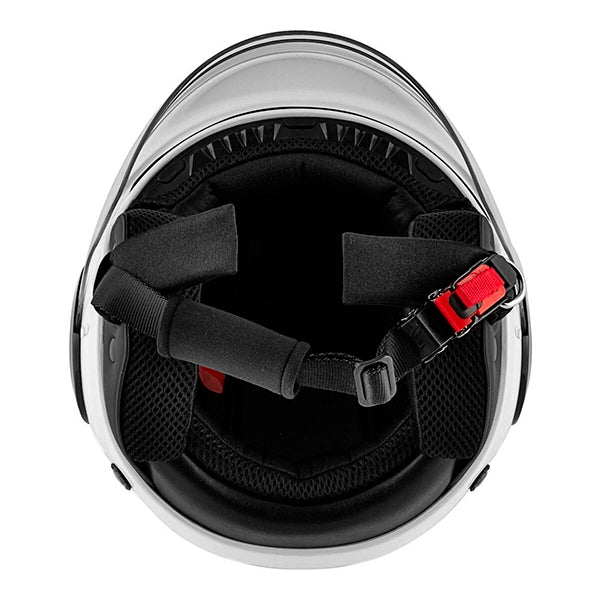GIVI J.05 VLD Moto Junior Integral Capacetes Branco Sólido – 3 – Maximomoto PT