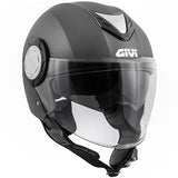 GIVI CASCO JET 124/FUTURE.D/SOLID TITANIO