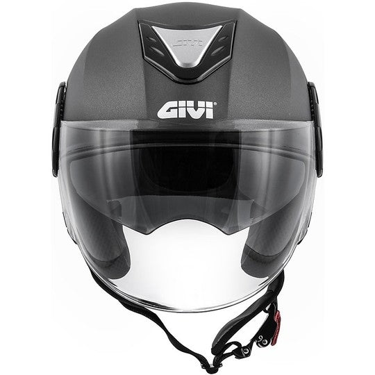 GIVI CASCO JET 124/FUTURE.D/SOLID TITANIO – 4 – Maximomoto PT