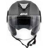 GIVI CASCO JET 124/FUTURE.D/SOLID TITANIO