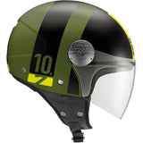 GIVI CASCO DJET 107/MINI-J.D/CONCEPT VERDE-MT/NEGRO
