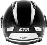 GIVI CASCO JET-R 111/AIR JET.D/ROUND NEGRO/BLANCO