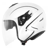 GIVI CASCO JET 209/FIBER JET C/VLD/GLIESE BLANCO