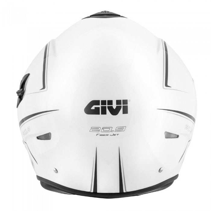 GIVI CASCO JET 209/FIBER JET C/VLD/GLIESE BLANCO – 4 – Maximomoto PT