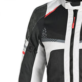 BELA ONSAKER Textil Moto Casacos Gelo Preto Vermelho