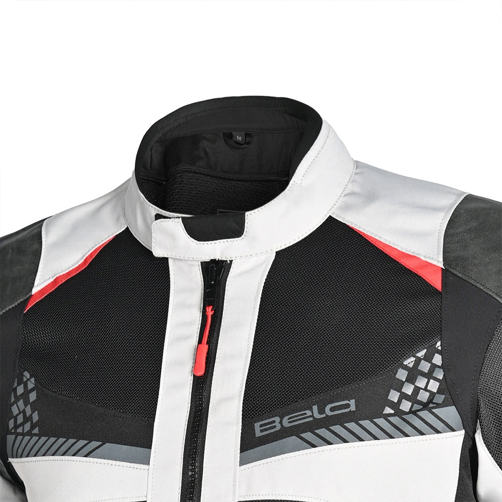 BELA ONSAKER Textil Moto Casacos Gelo Preto Vermelho