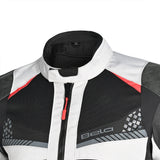 BELA ONSAKER Textil Moto Casacos Gelo Preto Vermelho