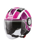 GIVI 11.1 AIR JET-R CLASS URBANO MOTOCICLISTA CAPACETE ABERTO