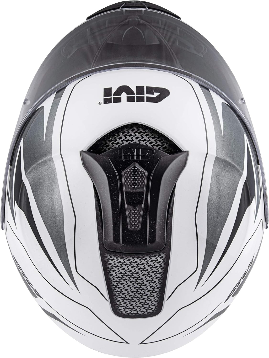 GIVI - X21 CHALLENGER SHIVER WHITE TITANIUM BLACK – 2 – Maximomoto PT