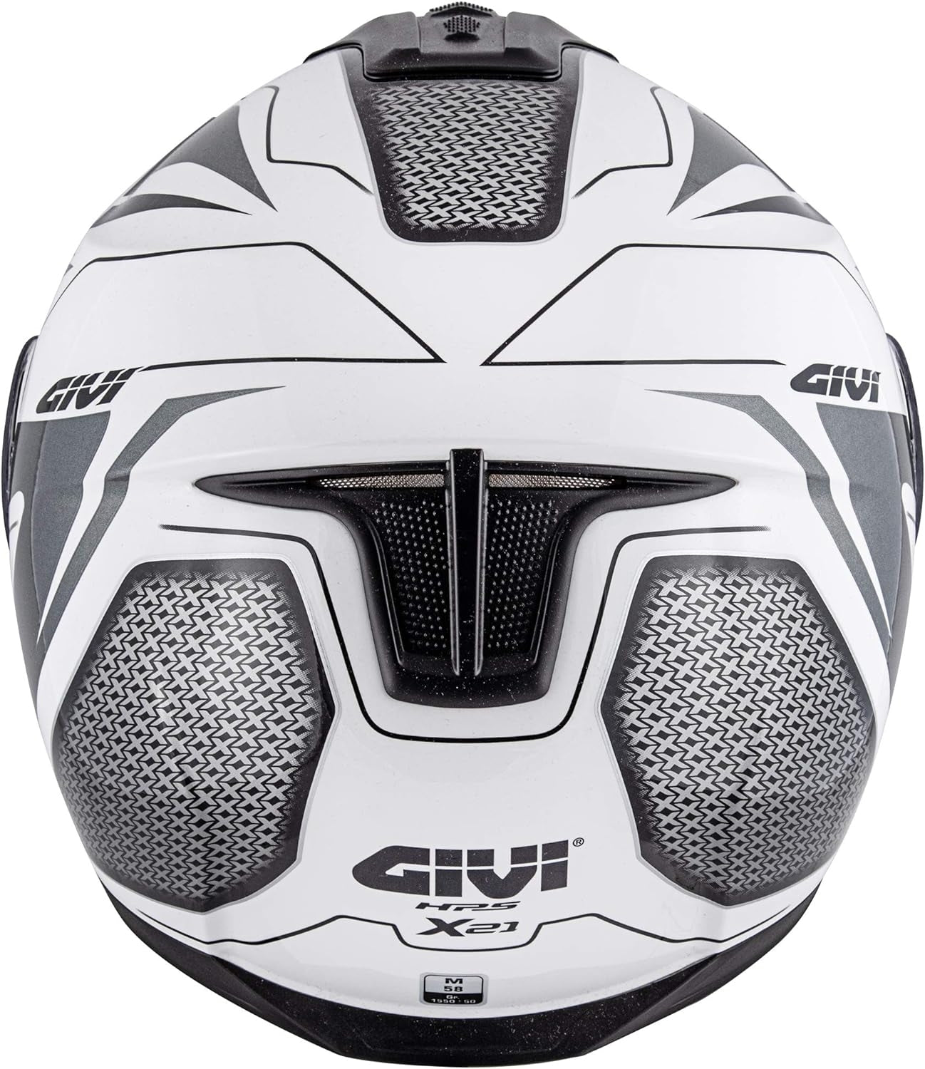 GIVI - X21 CHALLENGER SHIVER WHITE TITANIUM BLACK – 3 – Maximomoto PT