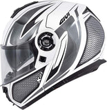 GIVI - CASCO X21 CHALLENGER SHIVER BLANCO TITANIO NEGRO