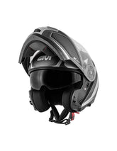 GIVI CASCO MOD X21/CHALLENGER C/PL.D/SHIVER TITANIO-MT/PLATA – Maximomoto PT