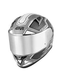 GIVI 50.6 SPORT LED DEEP Moto Integral Capacete Preto Prata