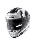 GIVI 50.6 STOCCARDA GLADE Moto Integral Capacete Titânio Branco