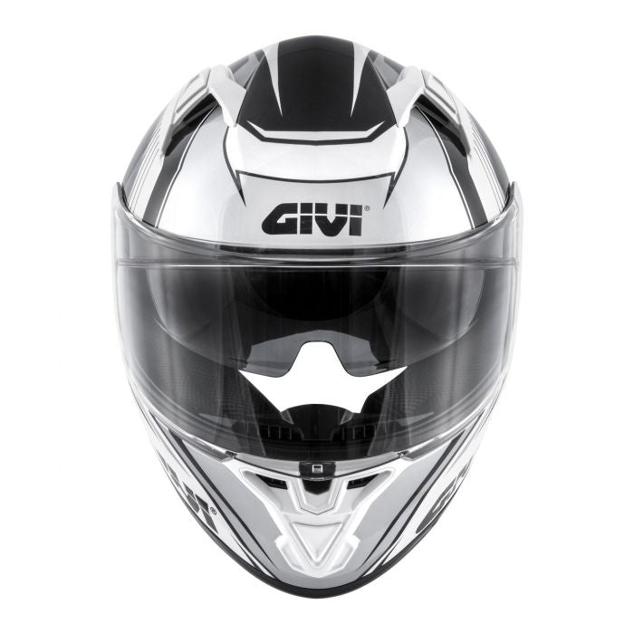 GIVI 50.6 STOCCARDA GLADE Moto Integral Capacete Titânio Branco – 2 – Maximomoto PT