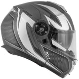 GIVI CASCO MOD X21/CHALLENGER C/PL.D/SHIVER TITANIO-MT/PLATA