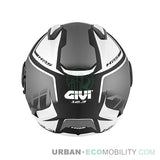 GIVI CASCO JET 123/STRATOS.D/SHADE NEGRO/TITANIO