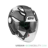 GIVI CASCO JET 123/STRATOS.D/SHADE NEGRO/TITANIO