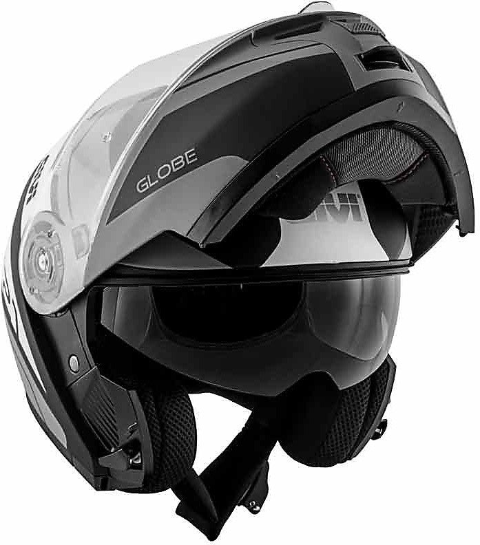GIVI MOD X. 21 CHALLENGER GLOBE Motorcycle Modular Helmet Titanium Black – 2 – Maximomoto PT
