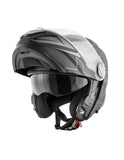 GIVI CASCO MOD X23/SYDNEY C/PL.D/ECLIPSE TITANIO-MT/NEGRO