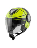 GIVI CASCO JET 124/FUTURE.D/BIG NEGRO/YELLOW