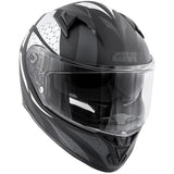 GIVI CASCO FULL 506/STOCCARDA.D/PERSEUS NEGRO-MT/PLATA